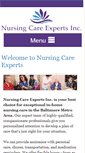 Mobile Screenshot of nursingcareexperts.com